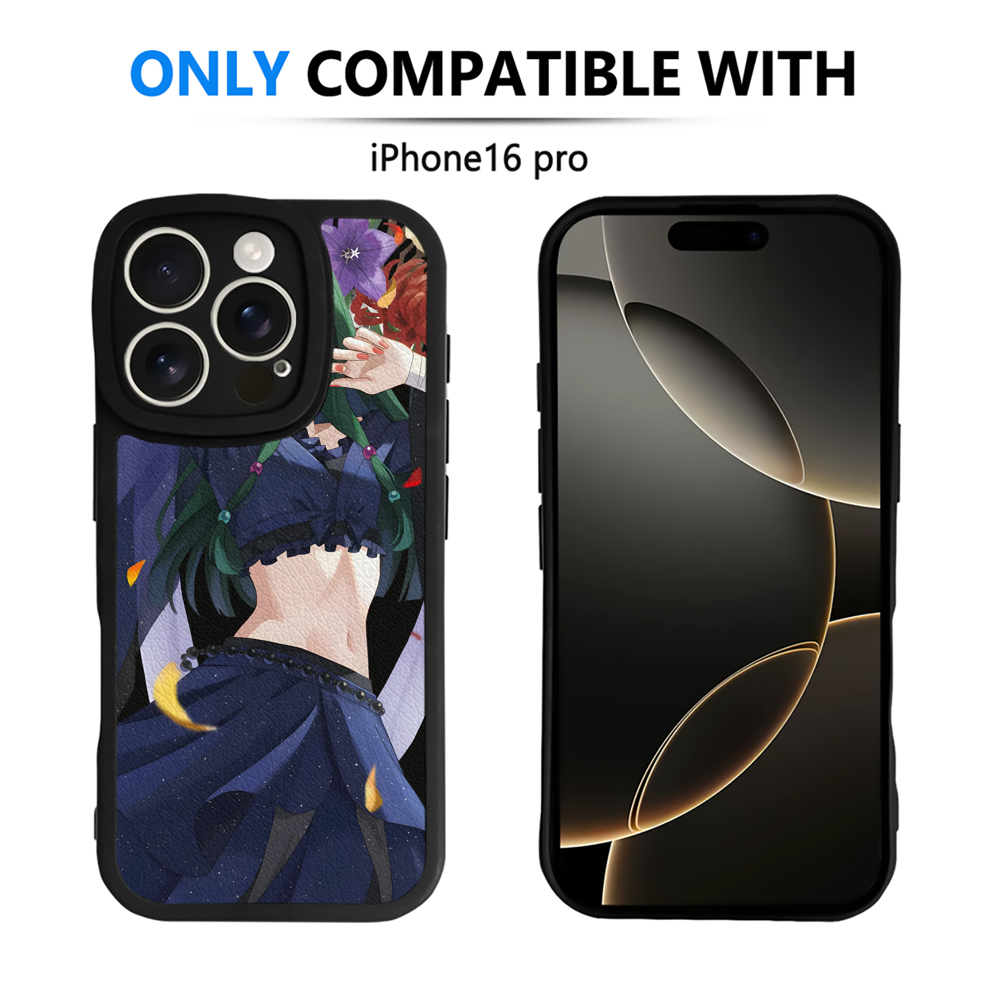 （画像用） 薬屋のひとりごと The Apothecary Diaries 【iPhone 16シリーズ対応】シリコンスマホケース（レザー調） 材質：シリコン